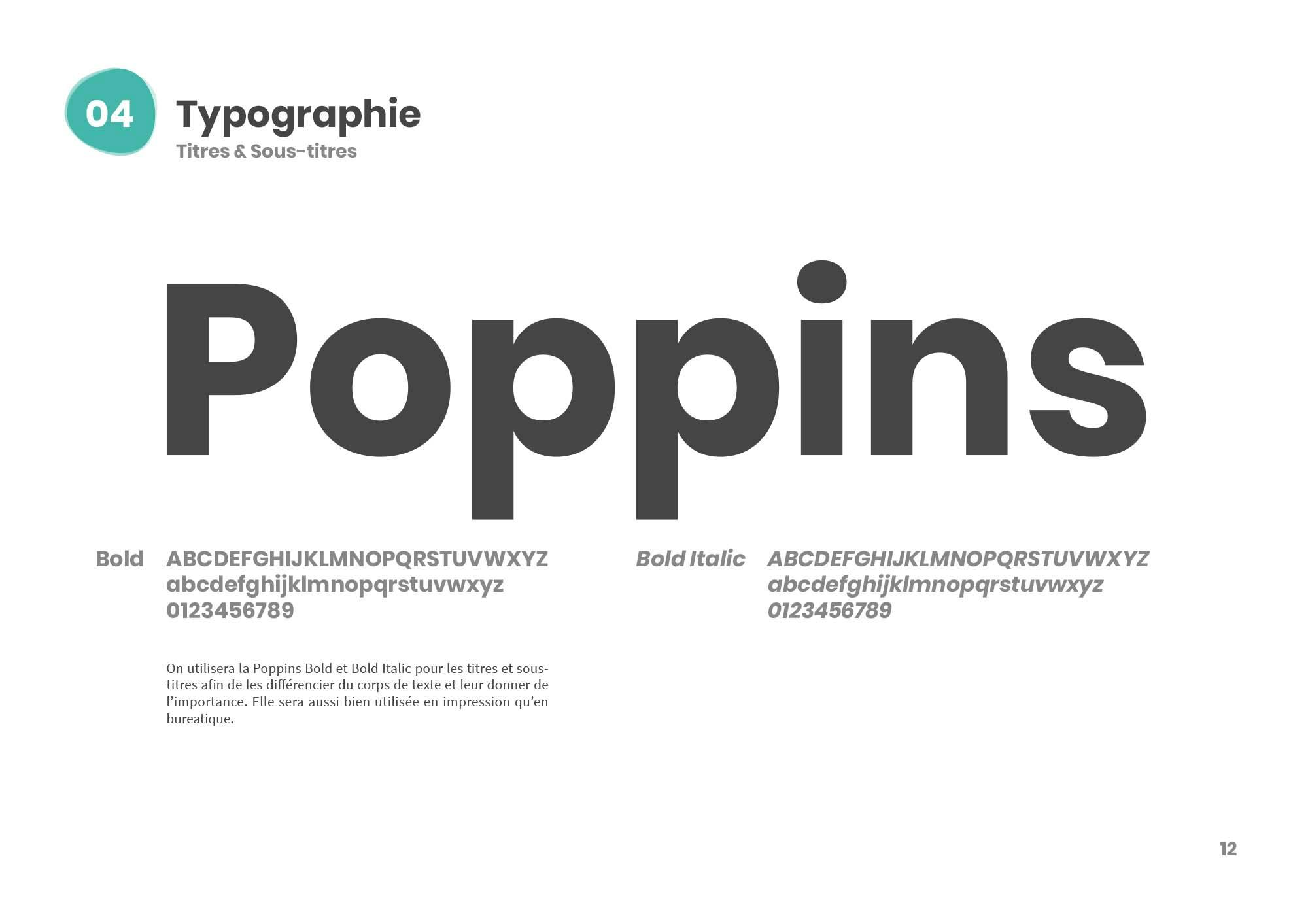 Brand guidelines (Typography)