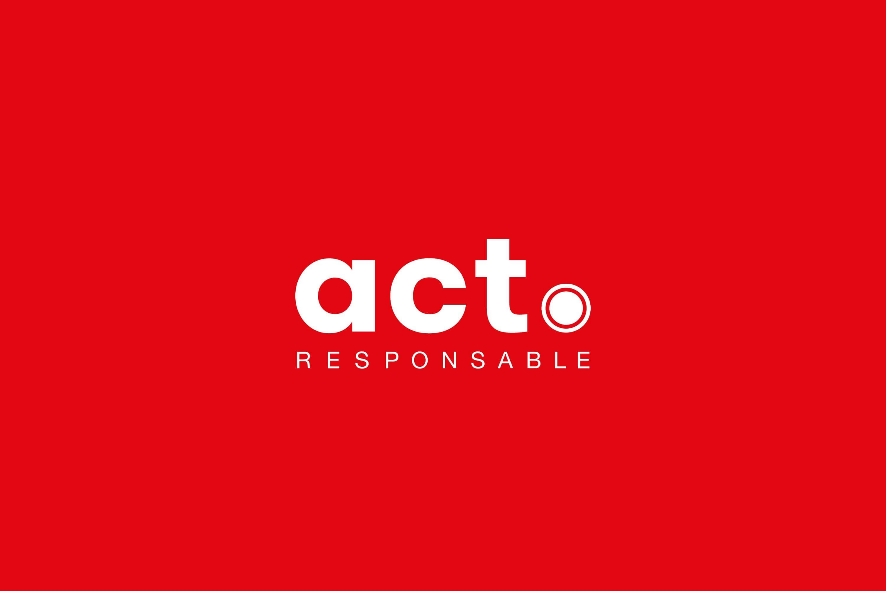 Cover of the project ACT Responsable