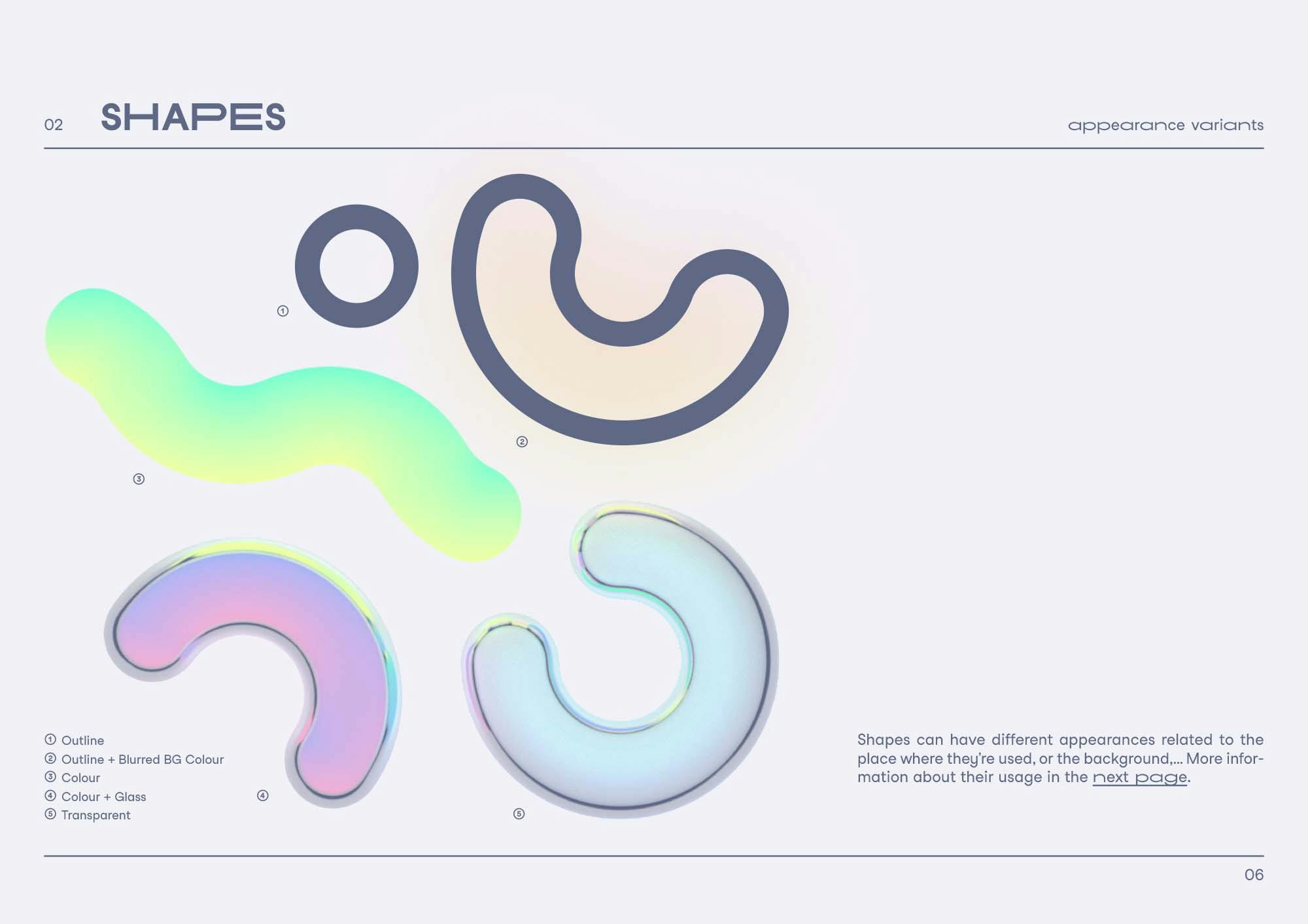 Brand guidelines (Shapes)